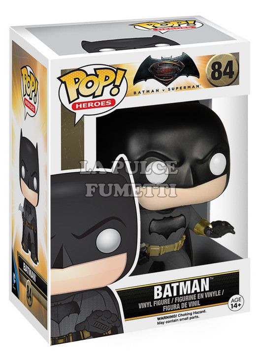 BATMAN VS SUPERMAN: BATMAN  - VINYL FIGURE 84 - POP FUNKO